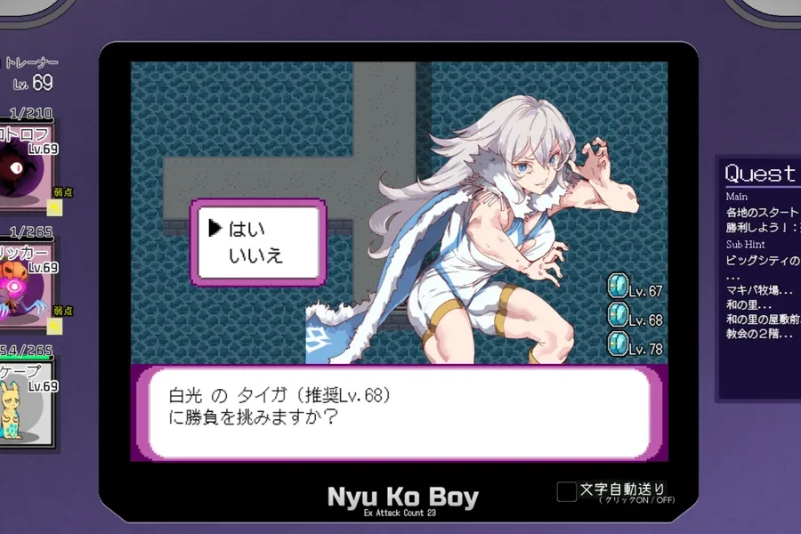 H版宝可梦 攻略要点 画面