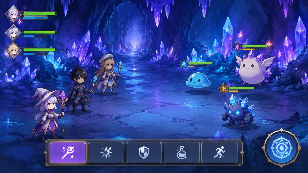 魔法师露娜 角色养成 画面 2