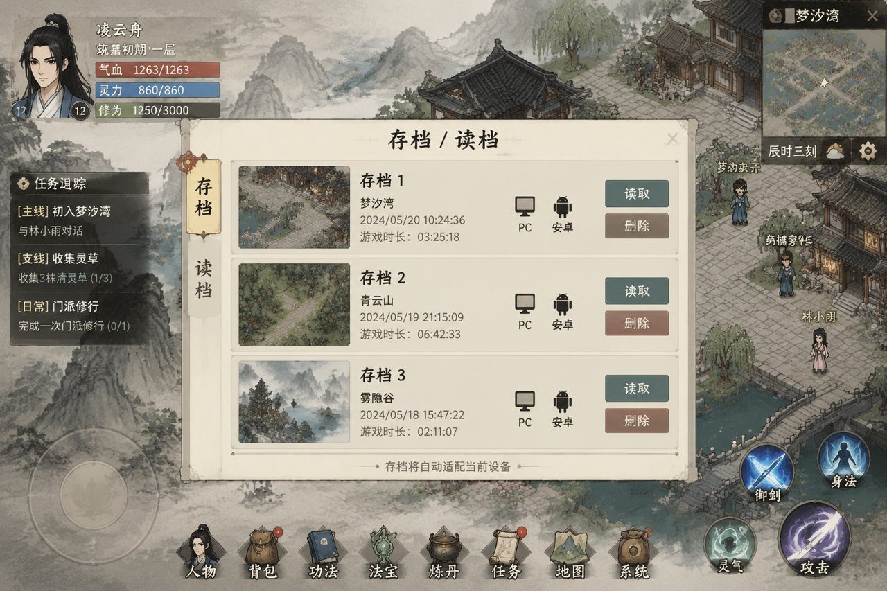 谪仙索欢录 国风修仙 资料图 3