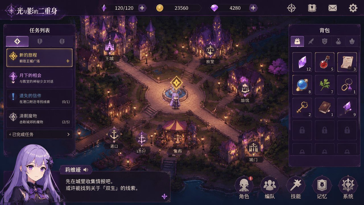 光与影的二重身 章节事件 场景图 2