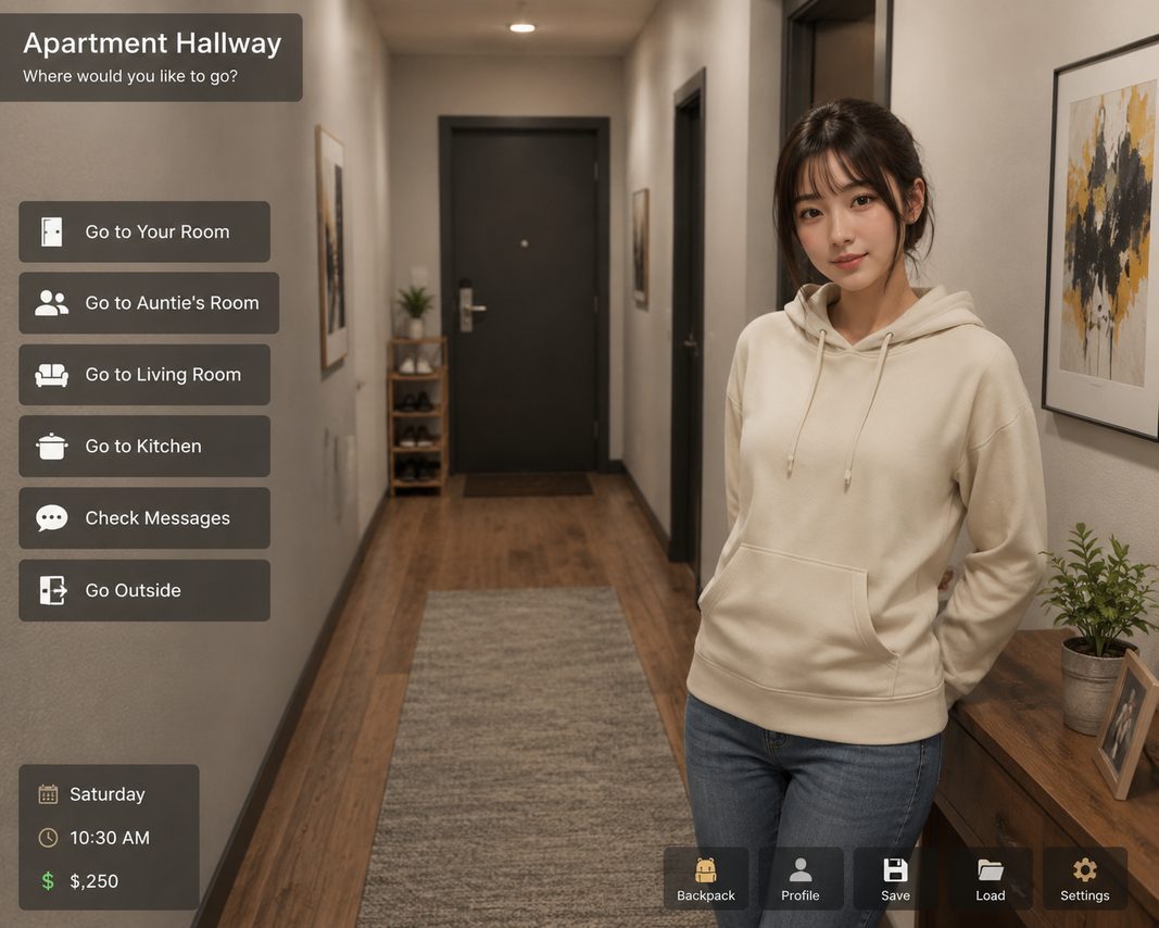 我的可爱表姐 角色养成 展示图 6