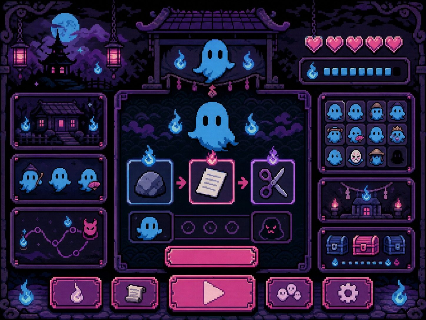 色情猜拳GHOST篇 角色养成 内容截图 3